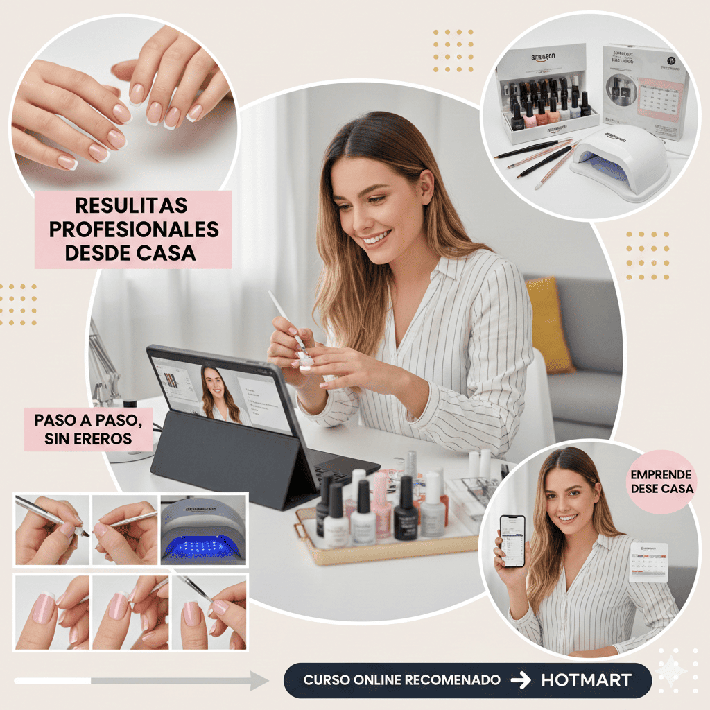 curso online para aprender uñas profesionales desde casa paso a paso