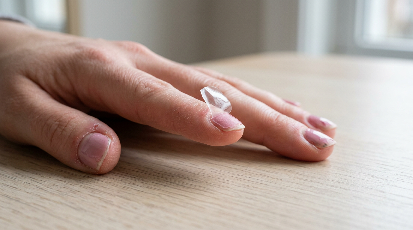 top coat uñas gel se despegan como calcomanía causa real