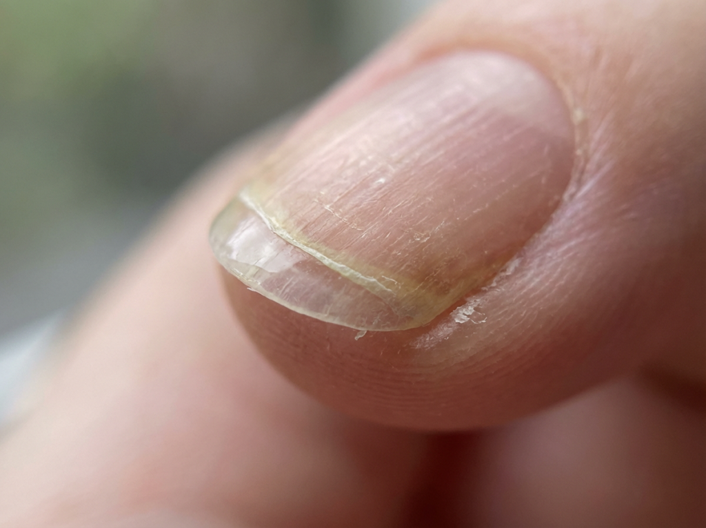 uñas en gel se levantan en la punta por falta de sellado