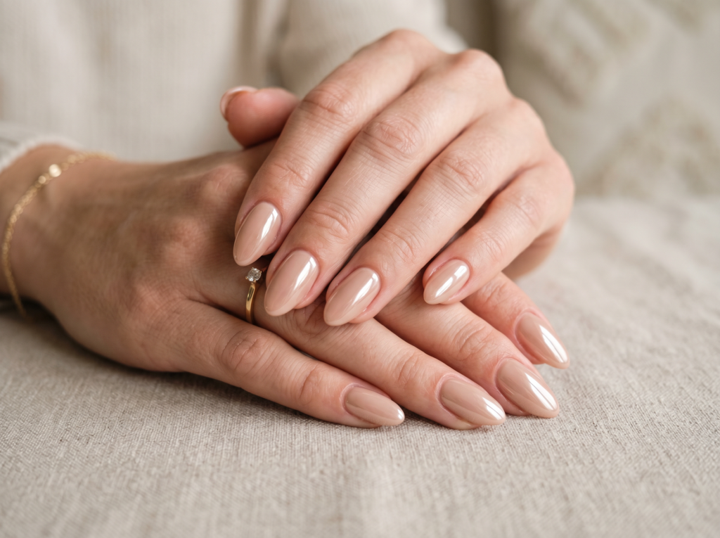 resultado de uñas de gel perfectas con lámpara led correcta